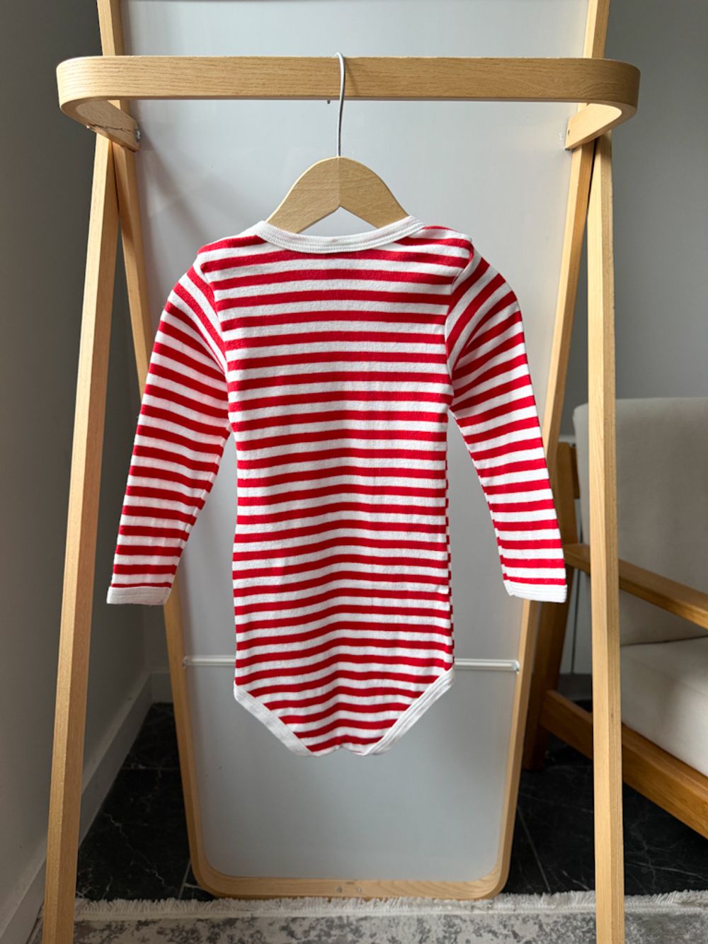 Хлопковое боди Petit Bateau, 86