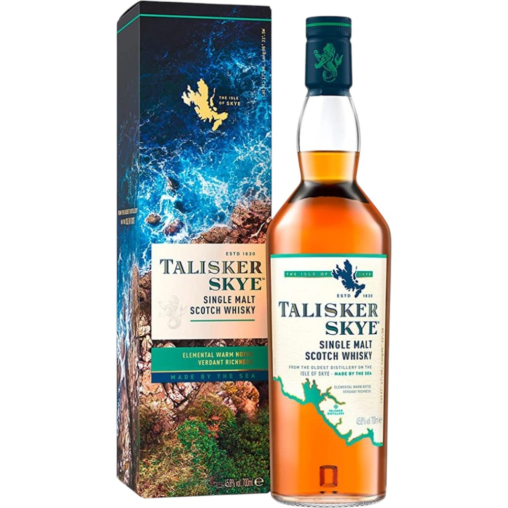 Виски Talisker Skye Single Malt 0,7 л. В подарочной коробке