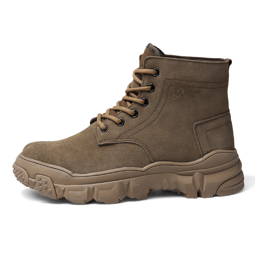 QIANGREN 3515 Outdoor Boots Men"s Khaki