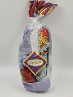 Шоколадный набор Only, Дед мороз и шоколадные игрушки (3 шт.) на елку 100 г (Германия)