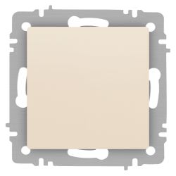 Переключатель Intro Accent 6-103-02 10А-250В, IP20, СУ, AL/CU, слоновая кость | Intro