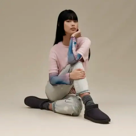 UGG Угги Classic Ultra Mini, черный