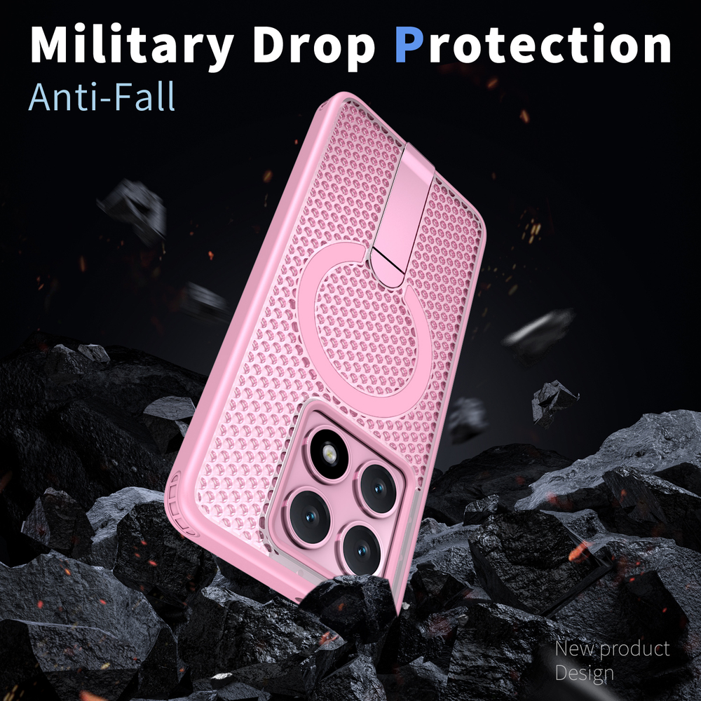 Прозрачный чехол Mesh Pro Magnetic Case для Xiaomi 14T