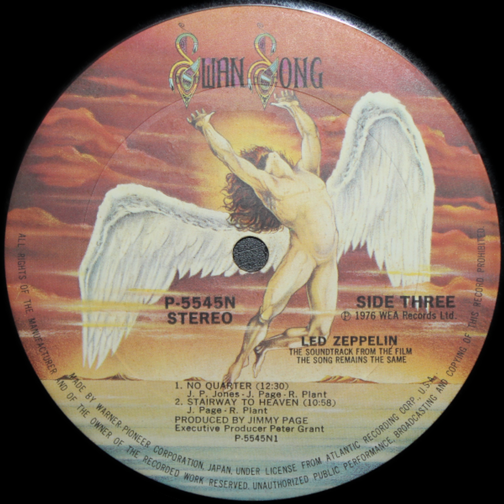 Led Zeppelin / The Song Remains The Same (2LP)