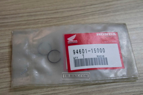 94601-15000. CLIP, PISTON PIN, 15MM. HONDA
