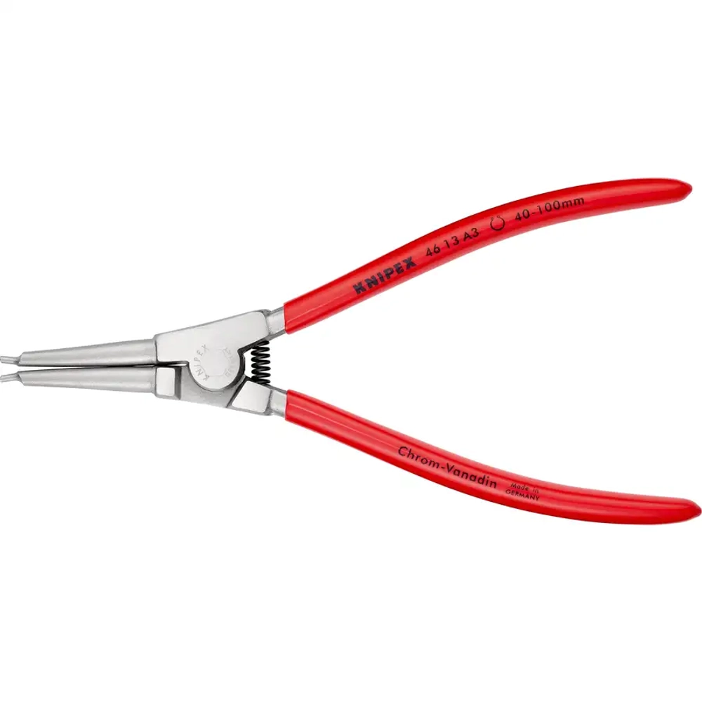 Щипцы для стопорных колец хромированные 210 мм Knipex 46 13 A3