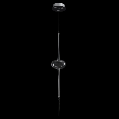 Светильник подвесной Crystal Lux GLASS SP3W LED CHROME 3850/203