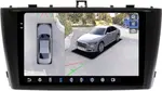 Магнитола для Toyota Avensis T270 2008-2015 (рамка черная) - FarCar BX9-360-8010B монитор 9.5" 2K QLED на Android 13, Быстрая, CarPlay, 4G SIM-слот, 4 камеры в комплекте