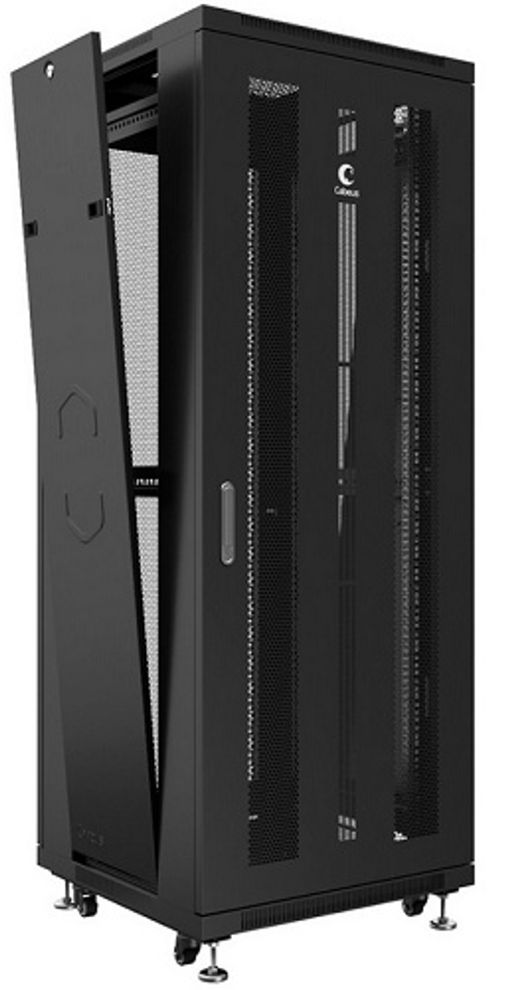 Шкаф напольный 19", 47U Cabeus ND-05C-47U80/100-BK