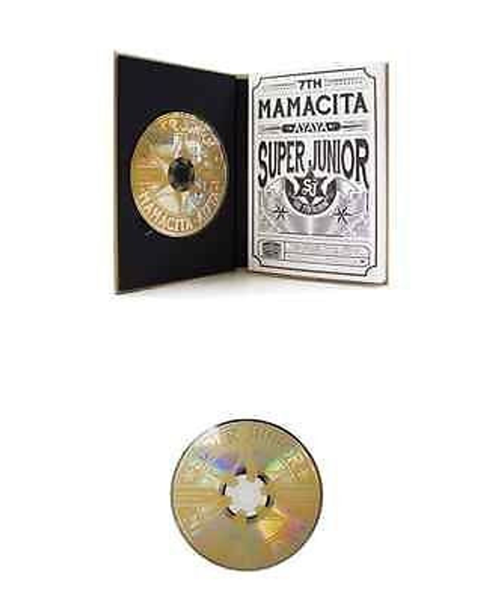 Альбом SUPER JUNIOR - MAMACITA 7th Album B Version