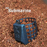 Кормушка X-Feeder ME Submarine Middle (M), Muddy Green