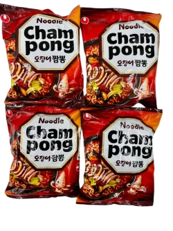 Лапша быстрого приготовления Champong вкусом морепродуктов