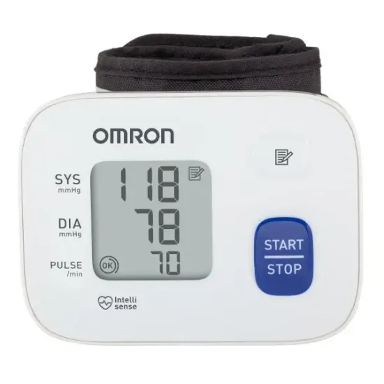 Тонометр Omron автоматический на запястье RS1, HEM-6160-E