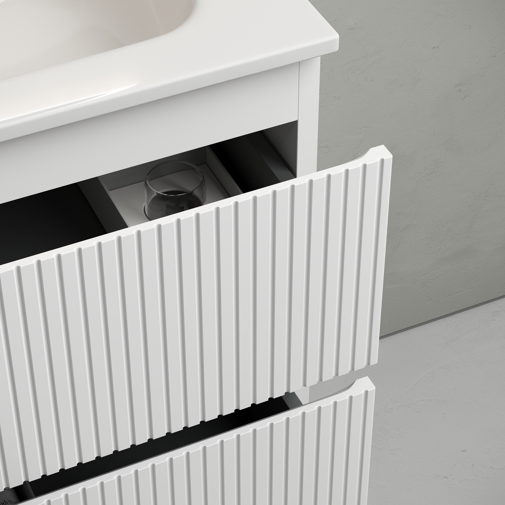 Тумба подвесная под раковину Sancos Snob T, Bianco 1195х445х500, арт. SNT120W