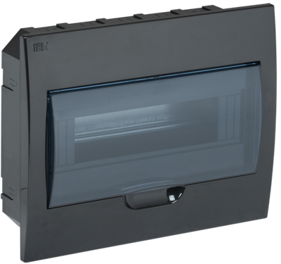 KREPTA 3 Корпус пластиковый ЩРВ-П-12 IP41 черный IEK