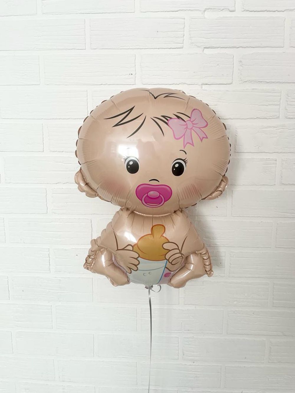 F Шар фигура Малышка Розовая 26"/66 см (БГ-23)  Изображение3
