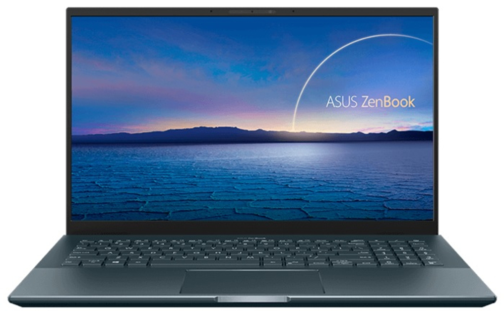 Ноутбук Asus ZenBook Pro 15 OLED UM535QE-KY192W (90NB0V91-M007U0) Pine Grey AMD Ryzen 9-5900HX/16G/1Tb SSD/15,6" FHD OLED/NV RTX3050Ti 4G/WiFi/BT/Win11