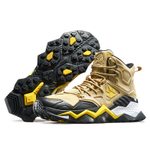 RAX Slip Resistant, Breathable, Lightweight High top Outdoor Shoes Men"s Light Khaki