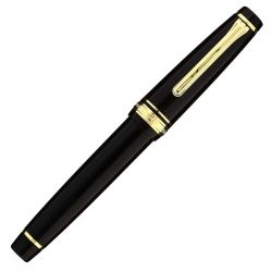 Ручка перьевая Sailor Pro Gear Black GT с пером 21K Bicolor F (11-2036-220)