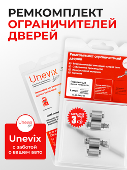 Ремкомплект ограничителей дверей Renault Sandero (I,II) (2 двери, тип 80) 2009-2022