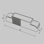 Источник питания TRIAC 22-28Вт IP20, PSL-TR40-550-700mA. TM Maytoni