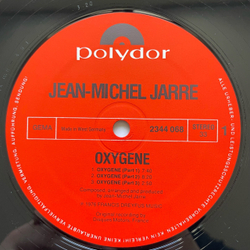 Винтажная виниловая пластинка LP Jean Michel Jarre Oxygene (Германия 1977)
