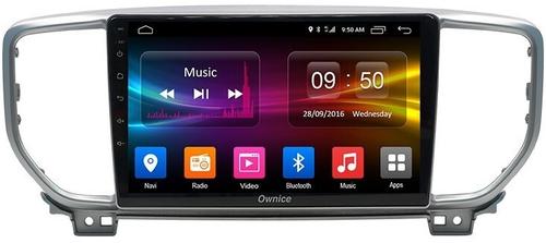 Магнитола для KIA Sportage 2018-2021 (рамка черная) - Kuberg OL-9780-2 QLed, Android 12, Быстрая, CarPlay, 4G SIM-слот