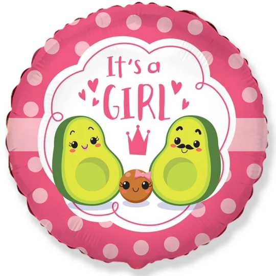 Шарик IT'S A GIRL Авокадо