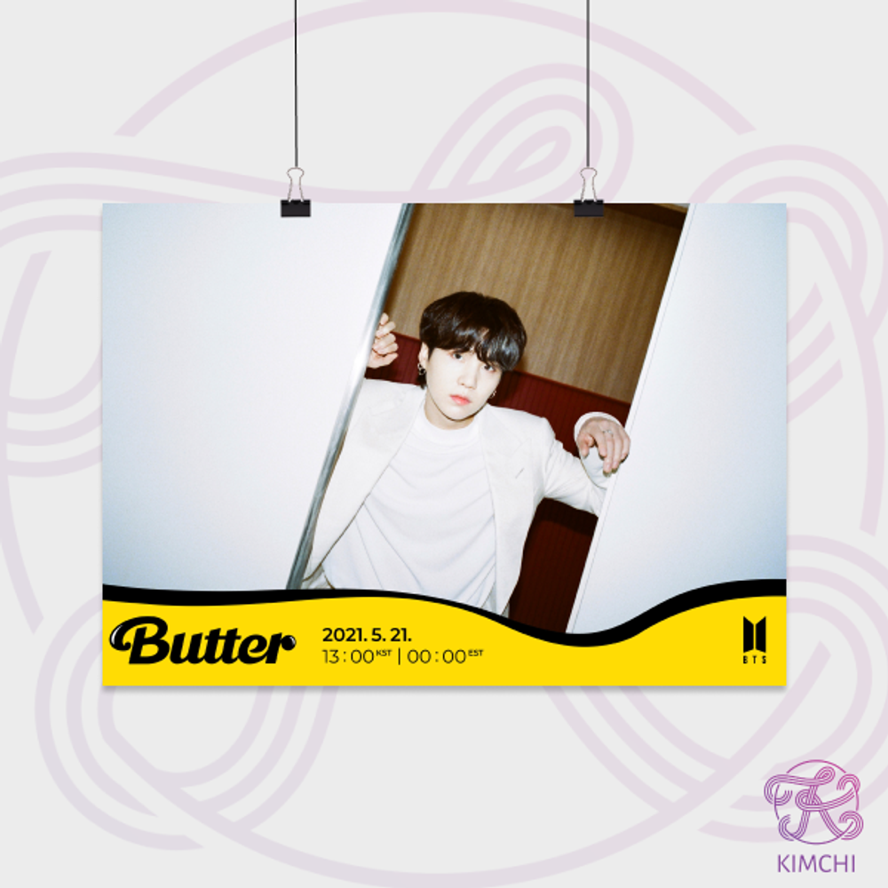 Постер А4 - BTS - BUTTER