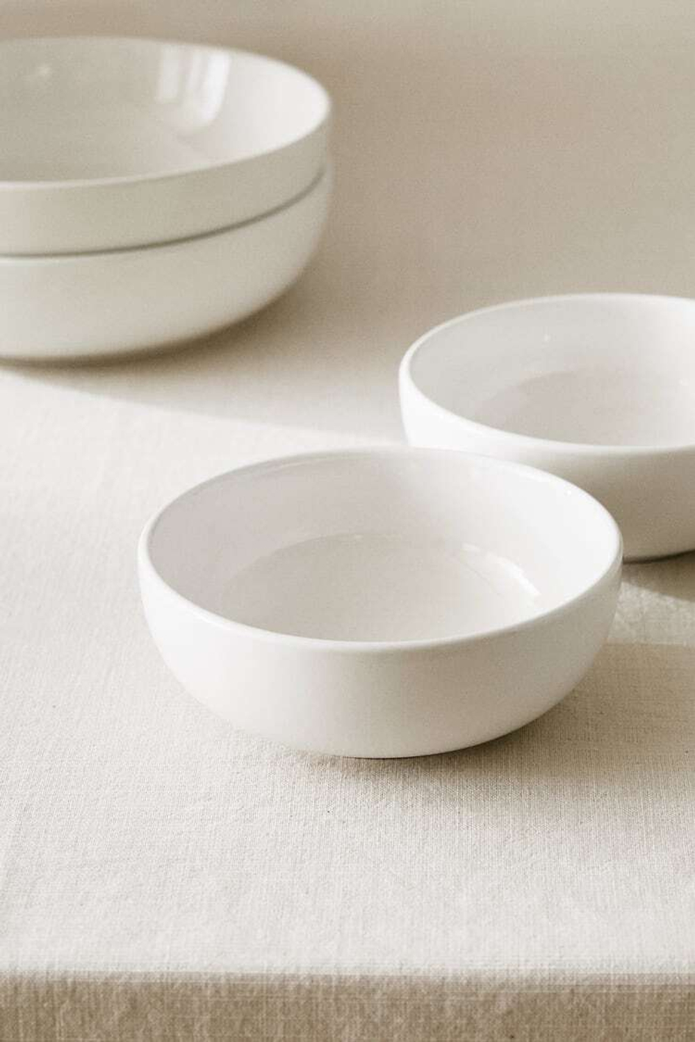 ZARA HOME КЕРАМИЧЕСКАЯ ПИАЛА, БЕЛЫЙ