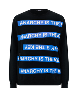 UNDERCOVER СВИТШОТ ЧЕРНЫЙ ANARCHY