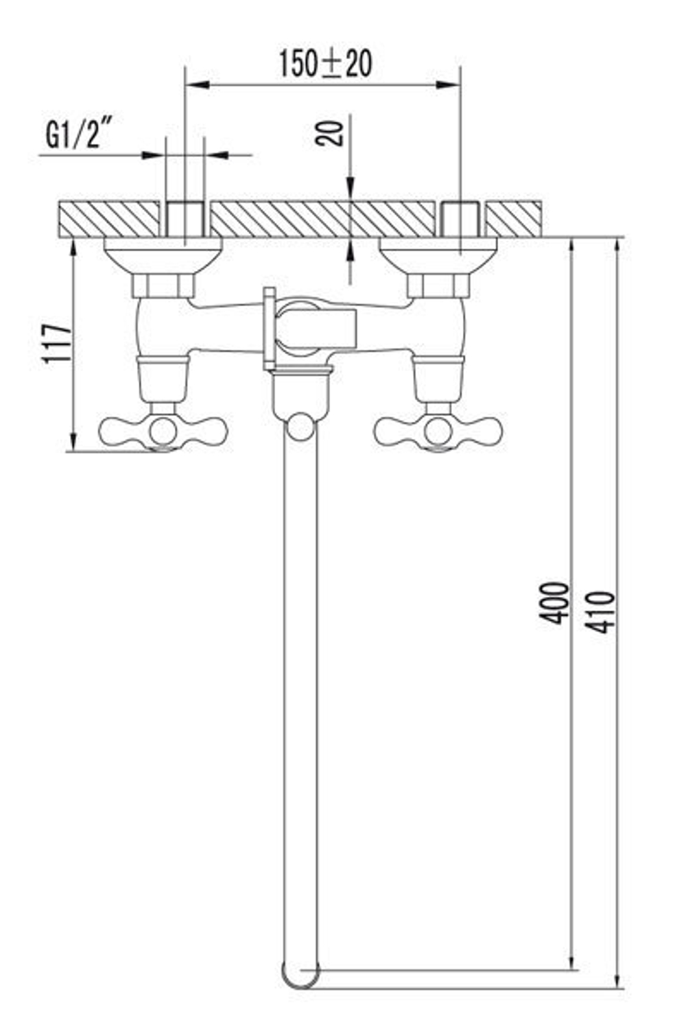 Смеситель универсальный LEMARK STANDARD – LM2151C
