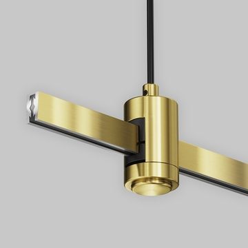 Подвес тросовый Hang с вводом питания 24V TRA157SW-B1-BS латунь Flarity Maytoni