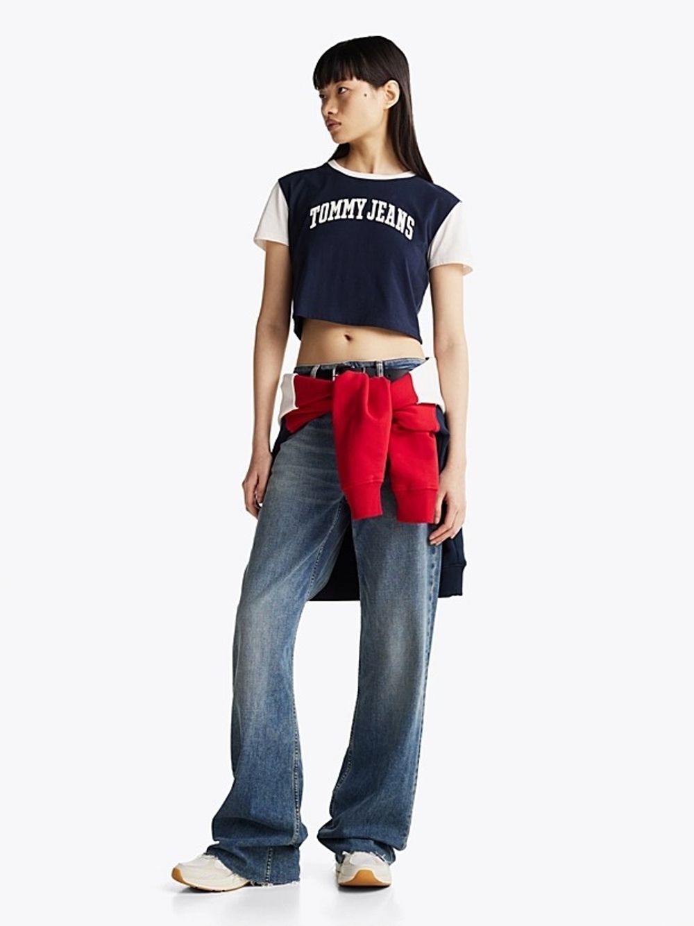 Футболка женская TOMMY JEANS TJW REG CRP VARSITY