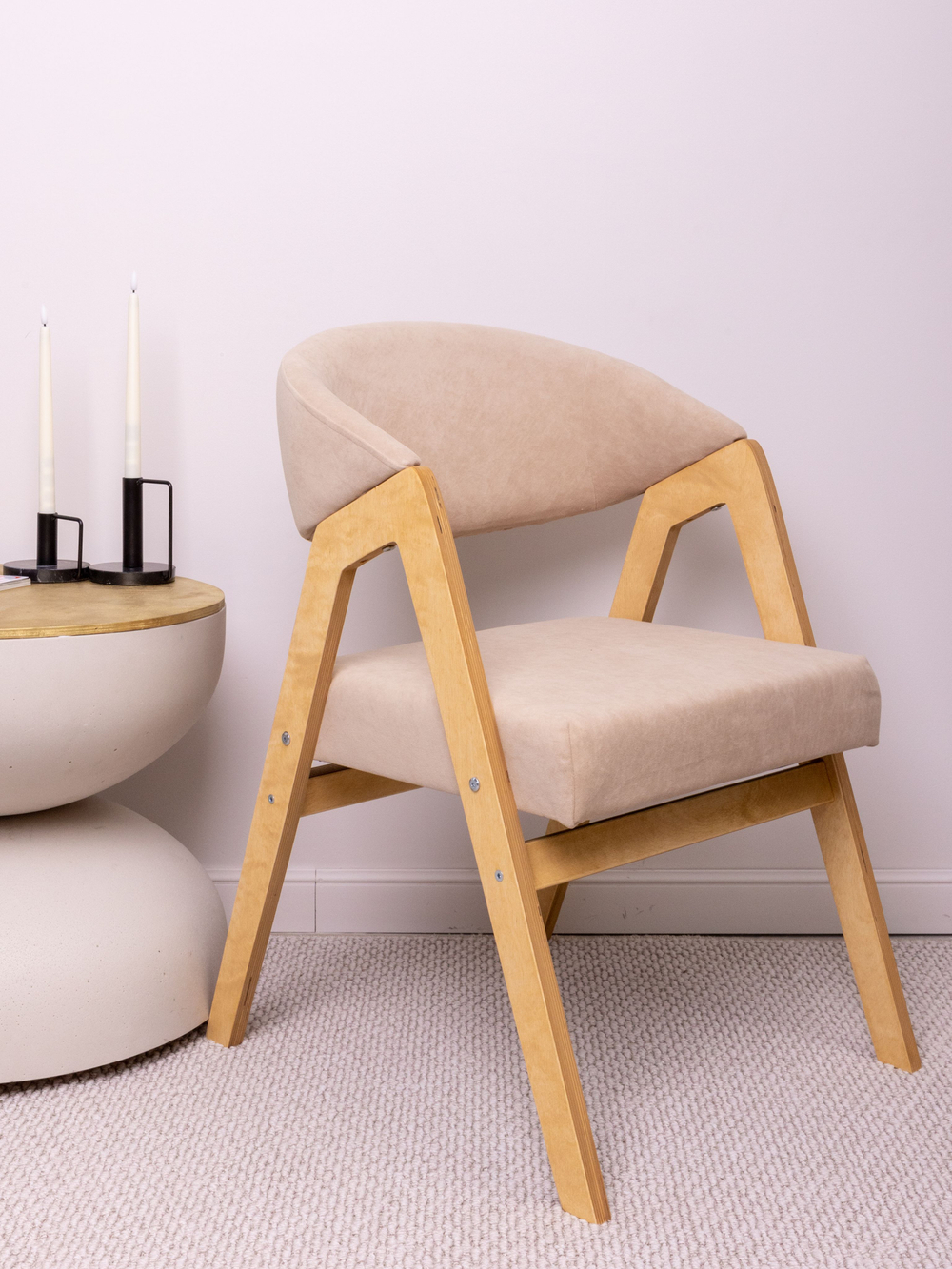 Кресло стул кухонное мягкое АУРА