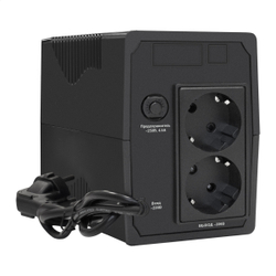 ИБП EXEGATE POWER BACK EP276528RUS 650VA/360W 2XSCHUKO LED