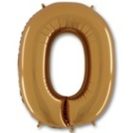 Г БУКВА О 40" Золото