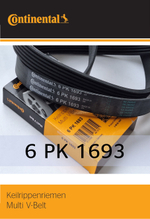Ремень генератора Continental 6PK1693