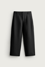 БРЮКИ WIDE FIT С БОКОВЫМИ СКЛАДКАМИ — ZARA