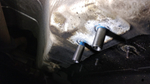 Усилитель жесткости нижний плоский Seat Leon 2, Skoda Octavia 2 II (A5) и Volkswagen Golf 6 (VI) (ПОД ЗАКАЗ)