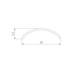 Экран SL-KANT-H15-3000 OPAL-S (Arlight, Пластик) 036044