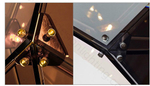 Pendant design lamp  Maxhedron Horizontal by Bec Brittain (Amber)
