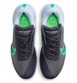 Мужские кроссовки теннисные Nike Zoom Vapor Pro 2 Clay - gridiron/cobalt bliss/green strike/stadium green