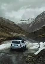 Платформа на крышу с лестницей на Toyota Land Cruiser Prado 250 LC250 Крузак Прадо ящик Маркиза багажник