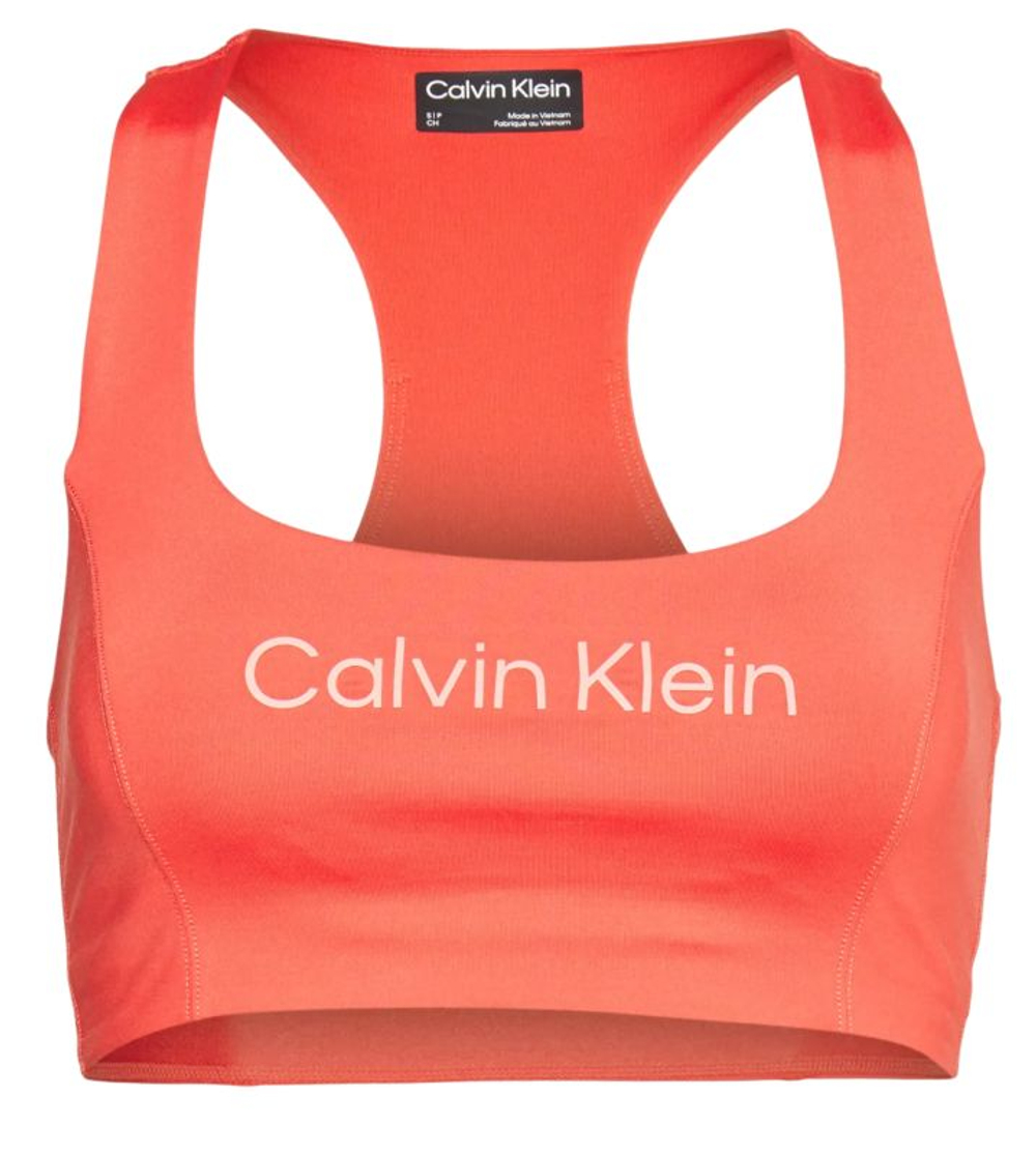 Бюстгальтер Calvin Klein Medium Support Sports - cool melon