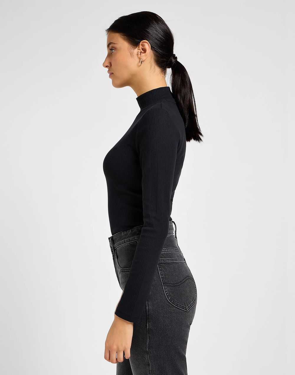 Водолазка женская LEE RIBBED LS HIGH NECK