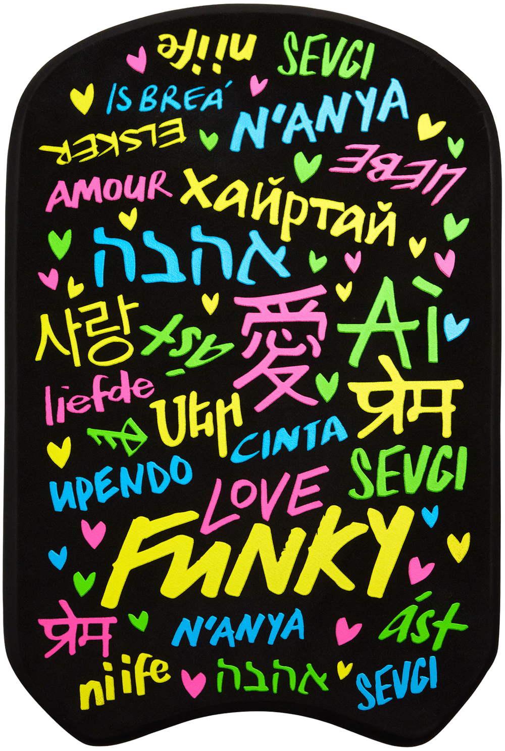 Тренировочная доска FUNKY TRUNKS Love Funky