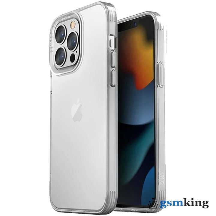 Uniq HYBRID AIR FENDER Case for iPhone 13 Plus Nude