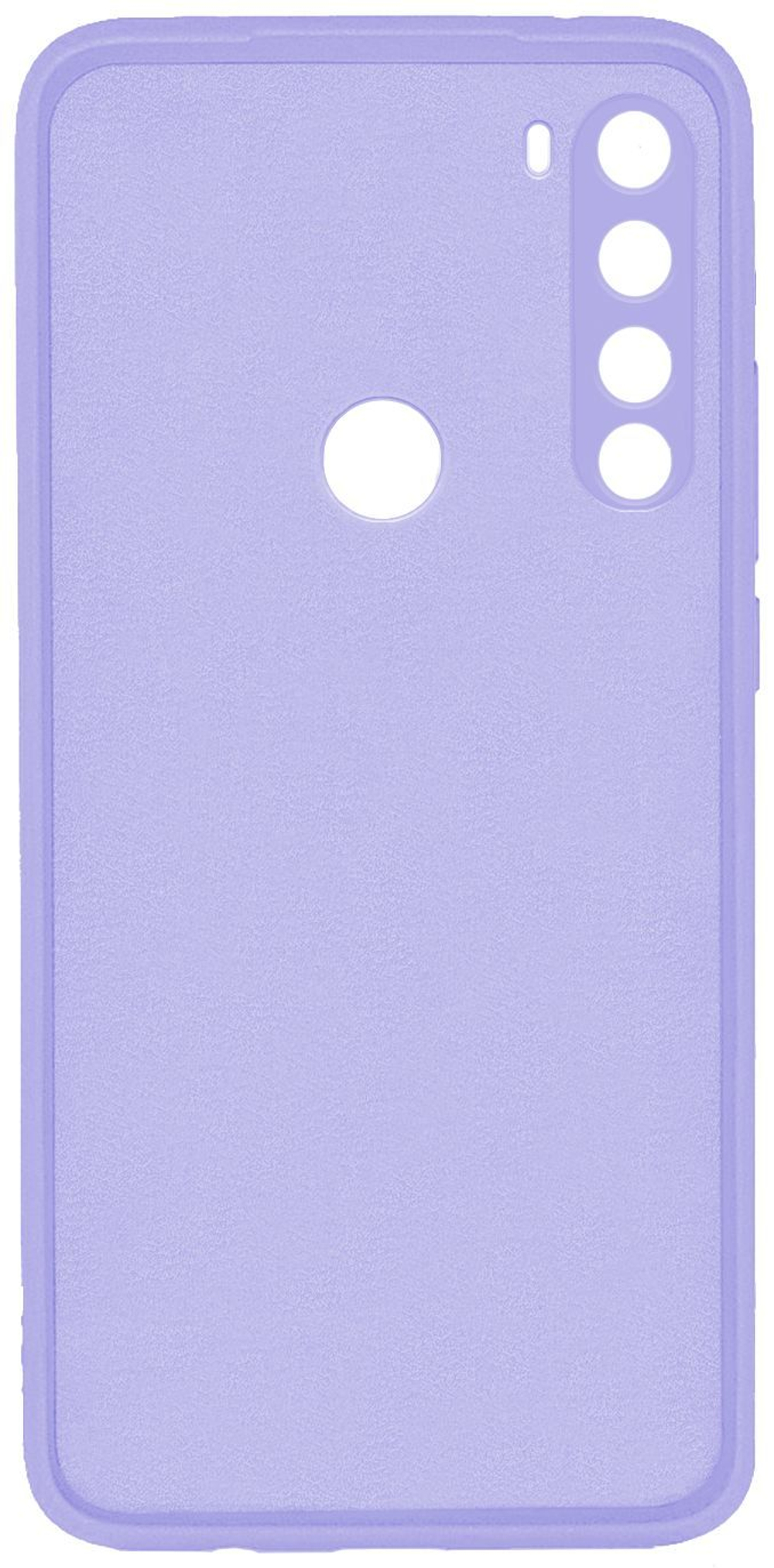 Мягкий Soft Touch чехол из силикона для XIAOMI REDMI NOTE 8T с бархатной подкладкой