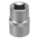 Головка торцевая, 19 мм, шестигранная, CrV, под квадрат 1/2 Stels — фото 1